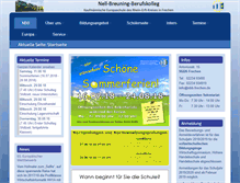 Tablet Screenshot of nbb-frechen.de